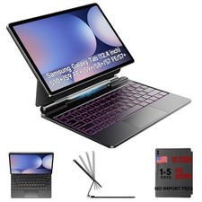 Keyboard for Samsung Galaxy Tab S10 for Samsung Galaxy tab 12.4" Black