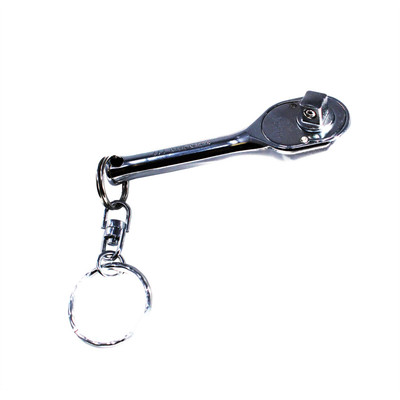 Ko-ken USA 1/4 Sq Dr Ratchet Handle  20 teeth Short Length 75mm Key Ring