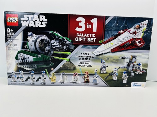 Lego Star Wars: Jedi Masters Geschenkset 66787 3 Sets in 1 Neu Versiegelt