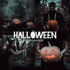 6 HALLOWEEN Presets - Lightroom Presets, Horror Presets
