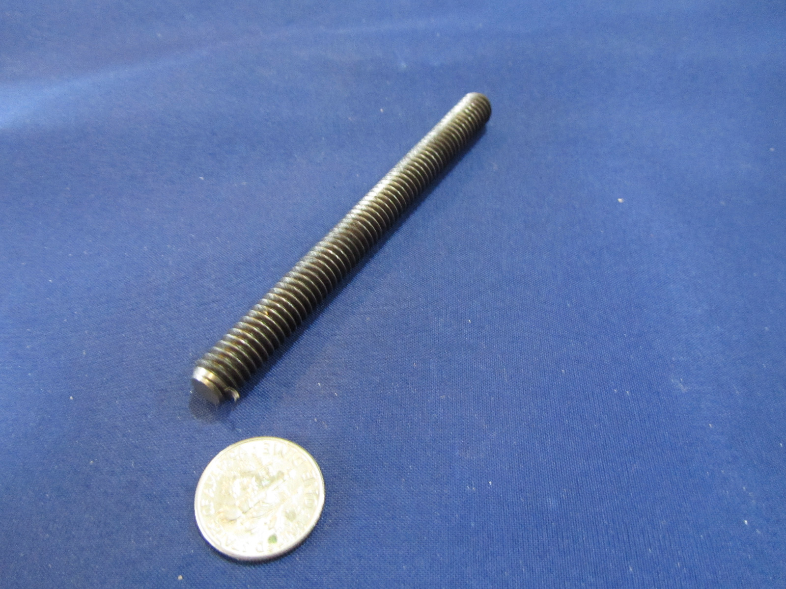 4140 Steel Threaded Studs, Grade B7, RH, 5/16"18 x 3.50" Length, Pkg