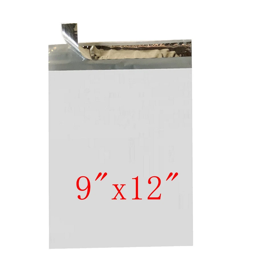 Bolsas de plástico de embalaje de sobres autosellantes 9 x 12 sobres de polietileno - ST ShipMailers Foto 2 de 4