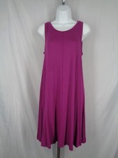 Ann Taylor Loft Purple Sleeveless Tank Swing Dress Size Small New