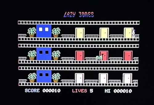 Commodore 64 / 128 CBM C64 Lazy Jones - getestet, GRATIS Schlüsselanhänger - Bild 10 von 11