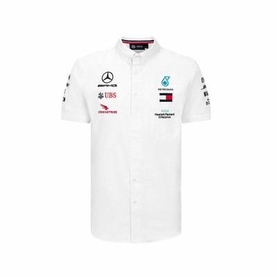 mercedes f1 white shirt
