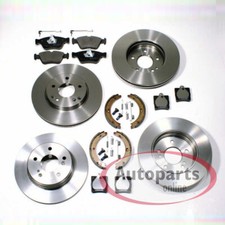 Bremsen Set Ø 288 mm + Ø 278 mm Beläge vorne hinten für Mercedes CLK [C208 A208]