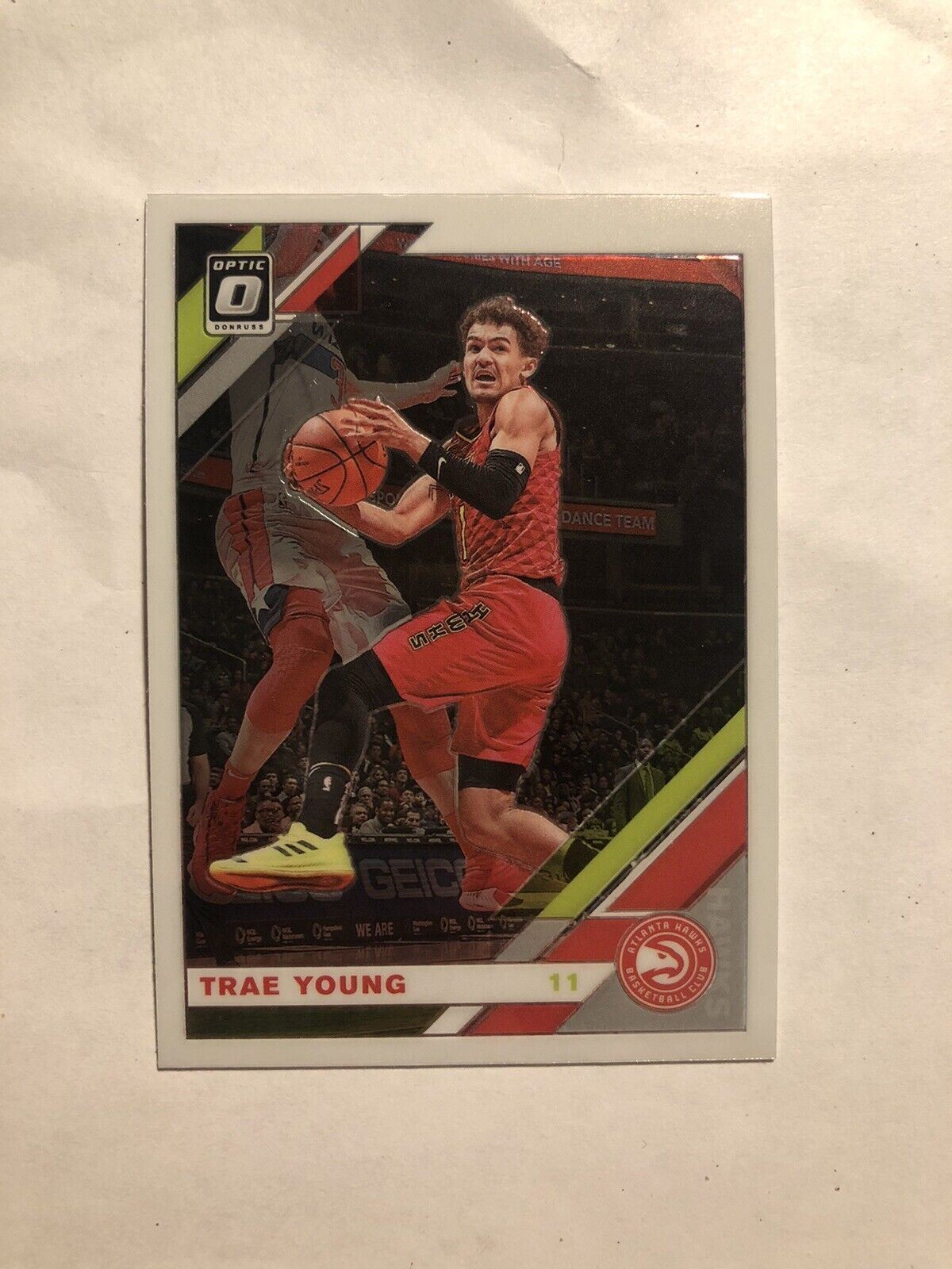 Trae Young 2019 Donruss Optic #2 Atlanta Hawks