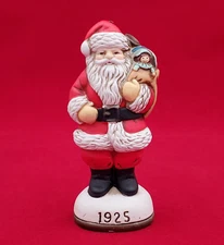 Santa Christmas Ornament 1925 Memories of Santa Collection From 1984 Boxed