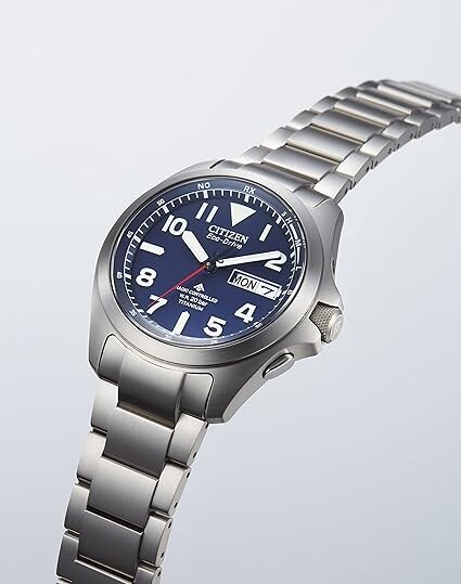 CITIZEN　エコドライブ　AT-6080-53L Citizen Promaster Land AT6080-53L Eco-Drive Super Titanium