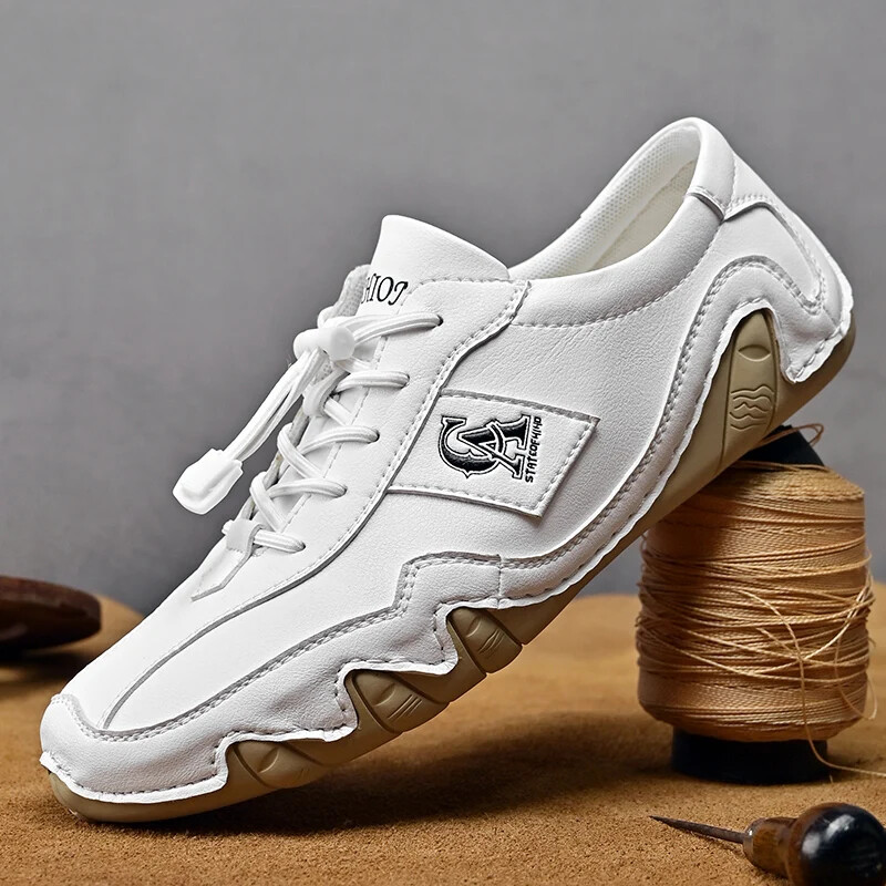 SALOMON Mocassini mocassini uomo casual sneakers mucca spacco pelle guida outdoor