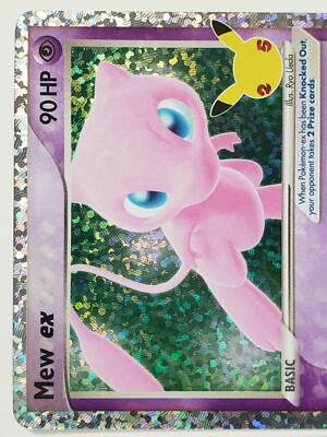 EX HOLO Mew 88/92 - NM / M - Pokemon 25th Celebrations Secret Rare