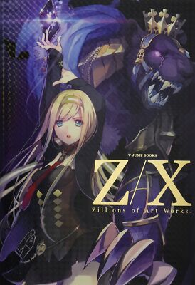 Z/X Zillions of Art Works TCG Game Manga V Jump Illustration Book