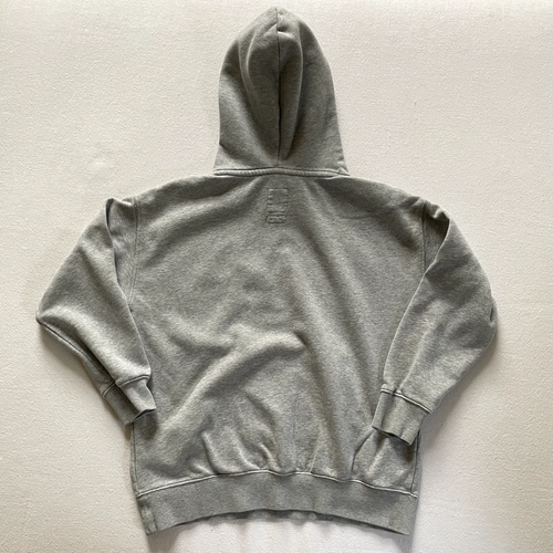 Gap Hoodie Youth Teen 10 Heather Grey Arch Logo Pullover Embroidered Retro - Picture 9 of 11