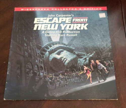 LaserDisc John Carpenter's Escape From New York Widescreen Collector's Ed K5 - Picture 1 of 15