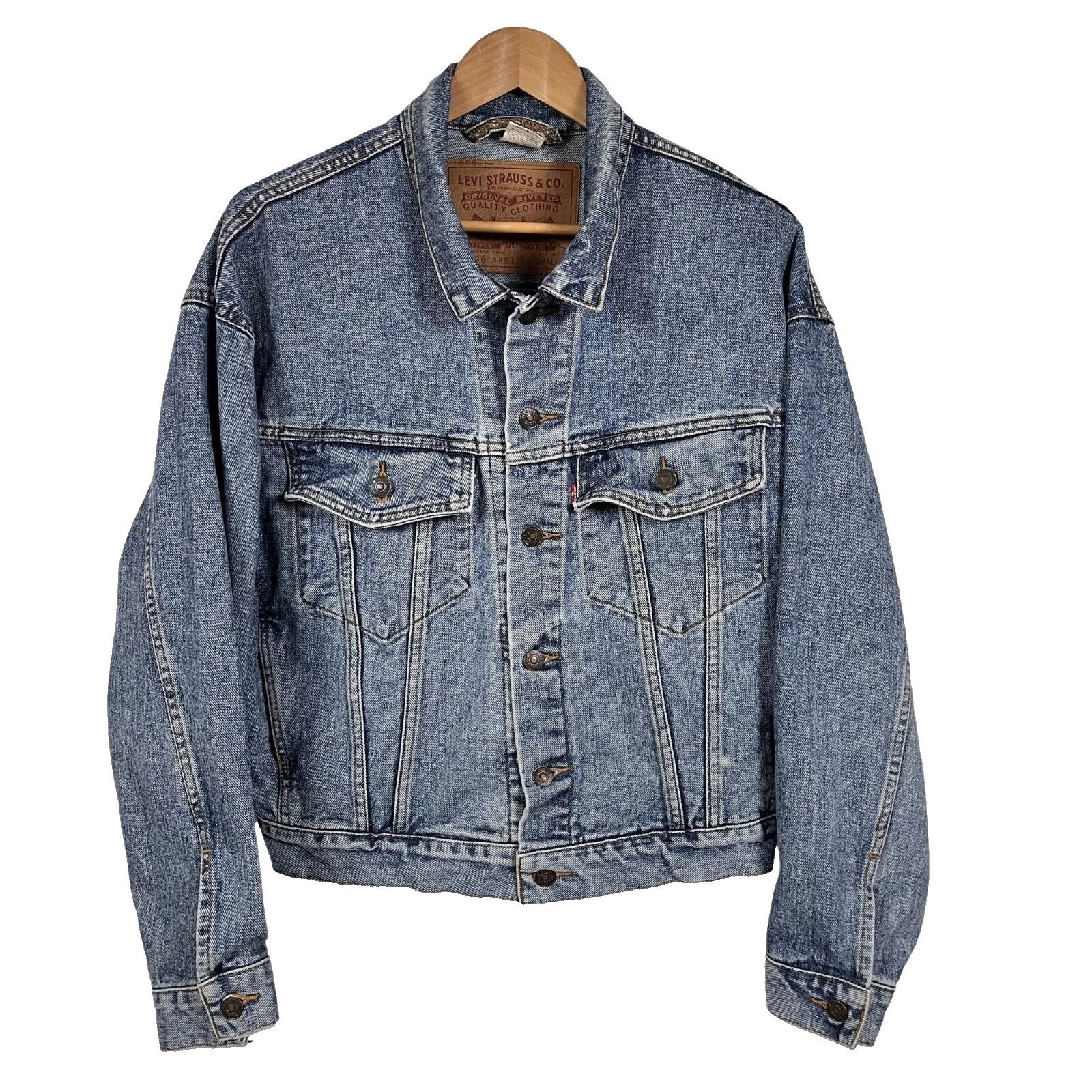 Мужская винтажная одежда джинсовая повседневная 1990-х