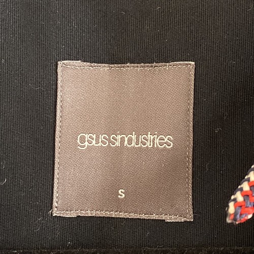 GSUS SINDUSTRIES Men’s Navy Jacket Blazer Sport Coat One Button Preppy Small S - 第 3/8 張圖片