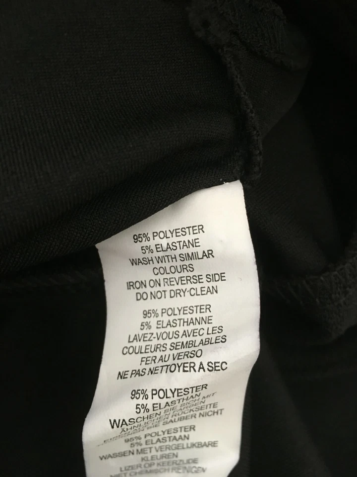 Blusa Camisa Top Boohoo Negra Capa Sólida Talla 10 EE. UU./14 REINO UNIDO NUEVA SIN ETIQUETAS Foto 4 de 4