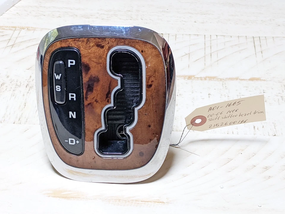 ✅ 00-06 Mercedes W215 CL600 consola central cambio bisel moldura OEM Foto 3 de 4