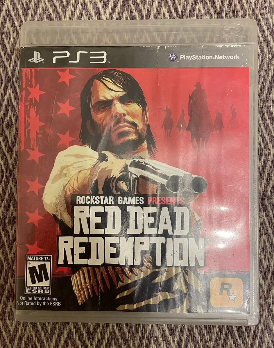 Red Dead Redemption Sony PlayStation 3 PS3 Video Game With Manual