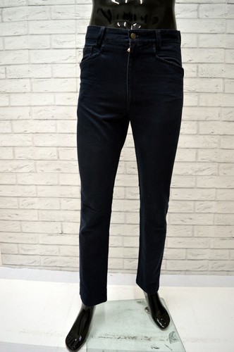 Pantalone BROOKSFIELD SPORTSWEAR Uomo Taglia 40 Jeans Usato Cotone Vita  Alta Blu | eBay
