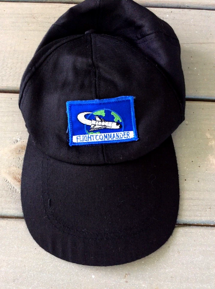 TRAJE ESPACIAL BLANCO Comandante de la NASA Astronauta DISFRAZ HALLOWEEN - ¡Solo sombrero! Foto 2 de 3