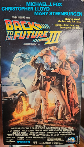 Zurück in die Zukunft 3 (VHS, 1990) Michael J Fox in diesem mitreißenden Fazit