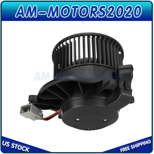 Front Heater Blower Motor w/Fan Cage for 2015 16 17-20 Ford Mustang ABS plastic