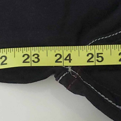Montero Girls Straight Leg Jeans Black Dark Wash Mid Rise Pockets Denim 10 - Picture 11 of 12