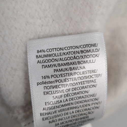 Ralph Lauren Sweater Boys 7 White Beige Hooded Casual Comfort Youth Kids - Picture 7 of 9