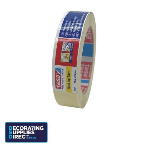 tesa® Professional 4323 3 Day Indoor Masking Tape 25mm 38mm 50 mm - Picture 10 of 13