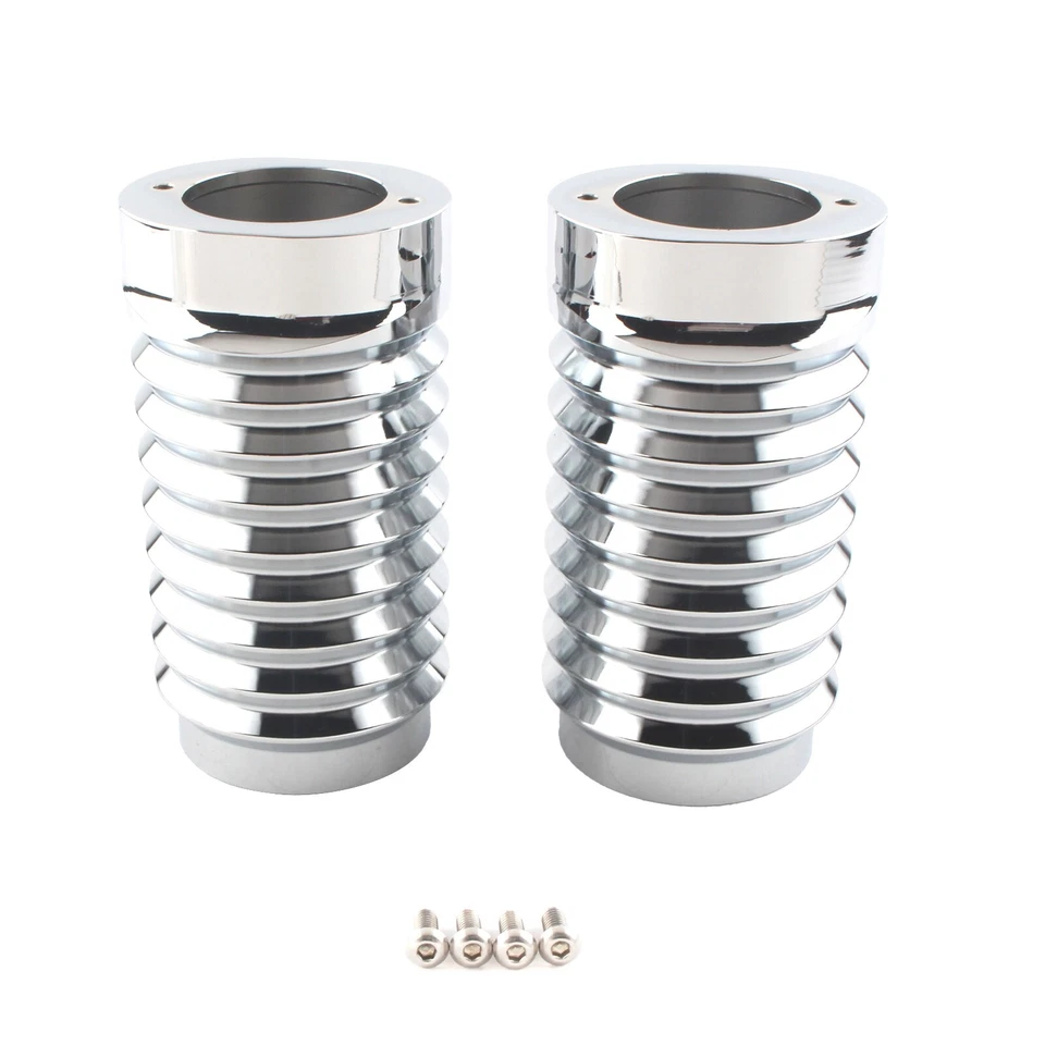 Cubierta deslizante para bota horquilla superior FLSTN para Harley Road King Heritage Softail Fat Boy Foto 3 de 4