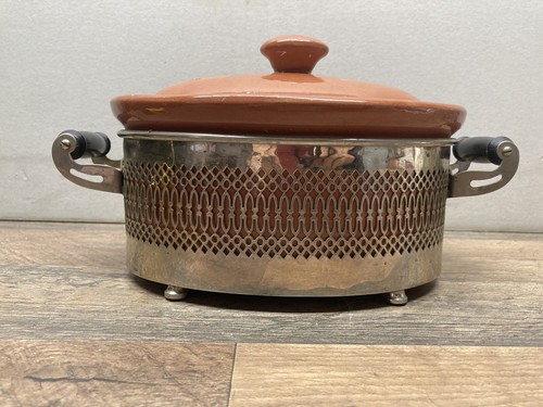 Guernsey Kochgeschirr Vintage Kasserolle mit filigranem Halter - Bild 2 von 11