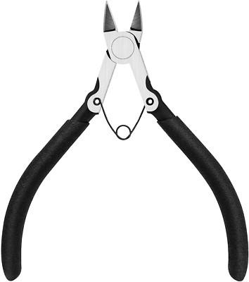 5 Inches Micro Cutters Sprue Cutters for Plastic Model Kits Electronic Side Cut
