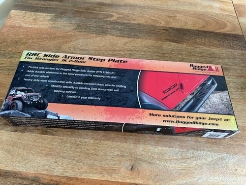 RRC Side Armor Step Plates ONLY for Wrangker JK 2 Door 2007-18-NEW - Picture 3 of 9