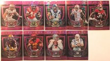 2019 Prizm Draft Picks Football Parallel Pink/Blue/Silver (You Pick)