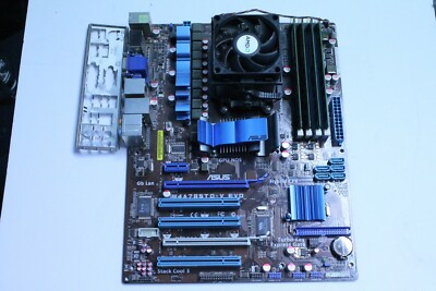 Asus M4A785TD-V EVO Mobo + Athlon II x4 630 2.8Ghz + 8gb DDR3 RAM w/ I/O Shield