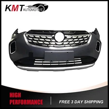Complete Front Bumper Cover Kit W/ Tow Hook Hole For 2021-2023 Buick Envision