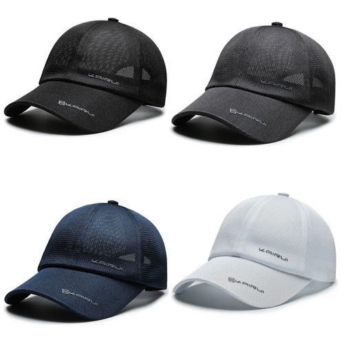 Men Women Thin Mesh Breathable Outdoor Fishing Baseball Cap Sun hat Peaked Cap