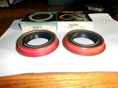 2 pcs. PRO-FIT 3604 OIL SEALS = $19.90 = $9.95 EA .= FREE SHIP~NATIONAL #3604
