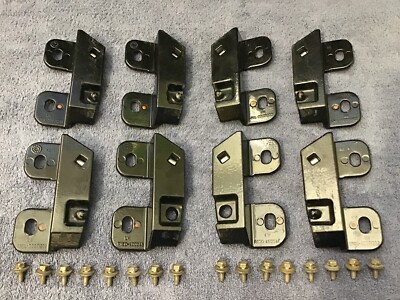 Avalanche Escalade Hard Tonneau Bed Cover Latch Striker Brackets Screws Set A Ebay