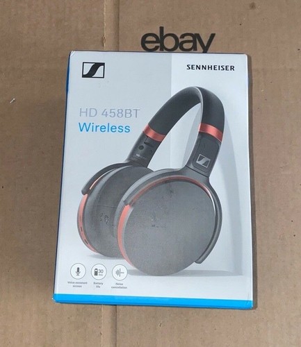 NEW Sennheiser Over the Ear Wireless Noise Canceling Headphones HD 458BT |  eBay