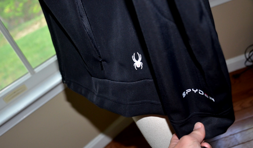 Spyder Womens Active Jacket Full Zip Black Fleece Lined Size M Medium SP867 - Picture 6 of 16