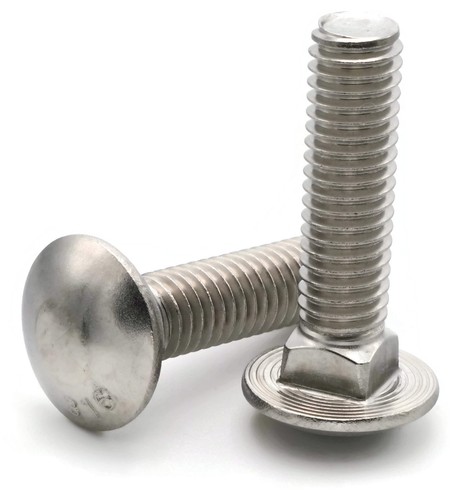 25) 5/16-18x3-1/2 CARROZZA INOX BULLONI VITI a Testa Rotonda 5/16 x 3