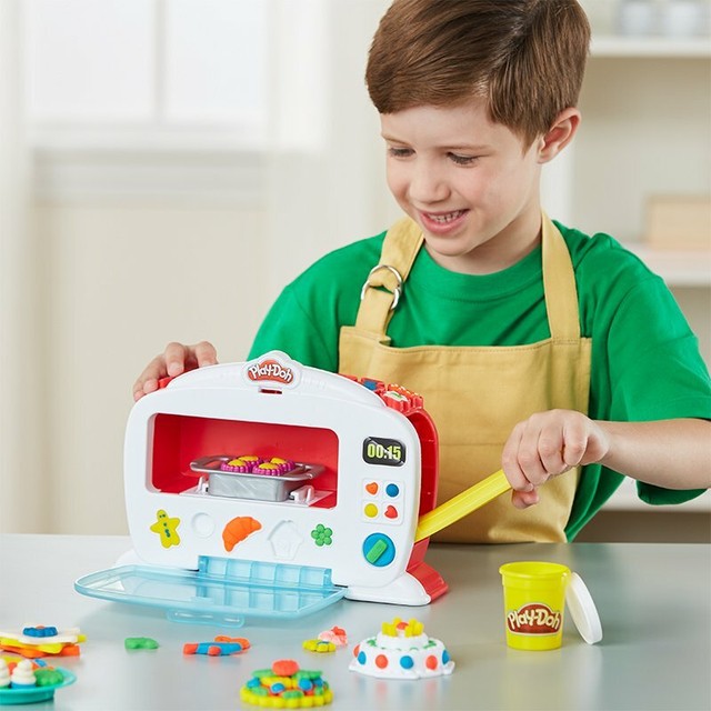 Fun PlayDoh Kitchen Creations Magical Oven Playdough Toys Kids Pretend