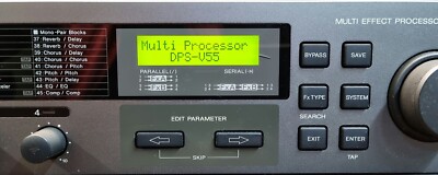 Sony DPS-V55M  #500007 / #500008 / 19'' Multi-Effect Processor  4 x Audio IN-OUT