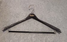Vintage Neiman Marcus wooden suit hanger with trouser bar