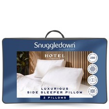 Image of Snuggledown Hotel Luxurious Side Sleeper Firm Support Pillow