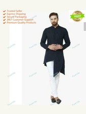 Mens Kurta Mens Shirt Long Sleeve Cotton Casual Kurta Without Pajamas Fancy