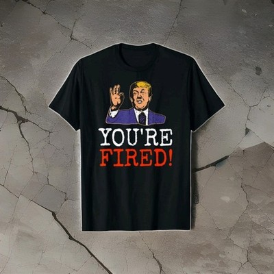Vintage Y2K DONALD TRUMP THE APPRENTICE YOUR FRED T SHIRT ON GILDAN TAG SZ 2XL