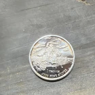 Texas Precious Metals 2013 1 Troy Oz .999 Fine Silver Round Silver Coin Toned